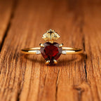Bague Cristal Sacré-Cœur : Symbole de l'amour inconditionnel du Christ