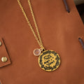 Collar Semilla de Mostaza "Faith Over Fear": Símbolo de Coraje y Pequeña Fe