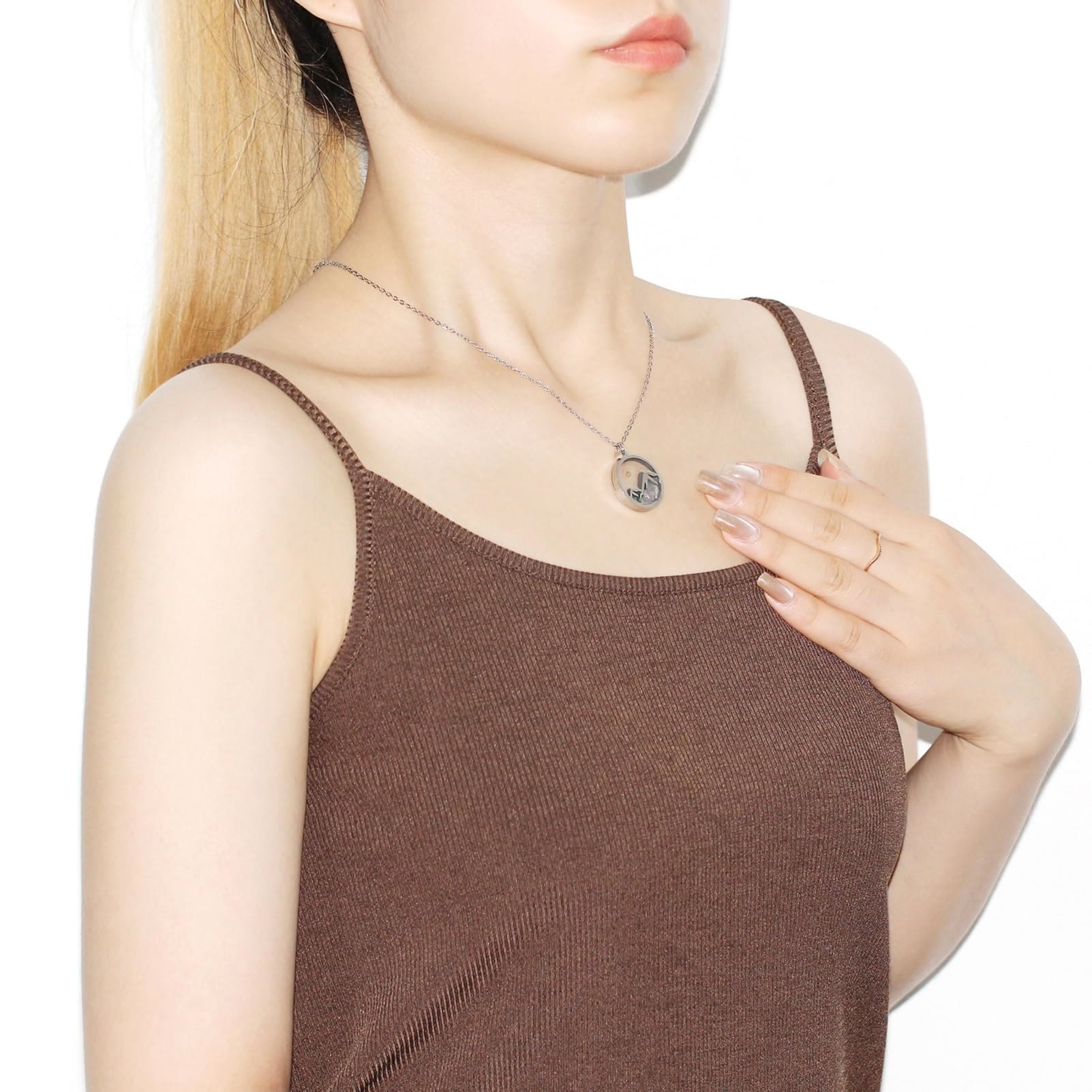 Collar de Montaña Semilla de Mostaza con Varias Piedras Preciosas: Un Símbolo de Fe Que Mueve Montañas