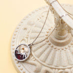 Collar de Montaña Semilla de Mostaza con Varias Piedras Preciosas: Un Símbolo de Fe Que Mueve Montañas