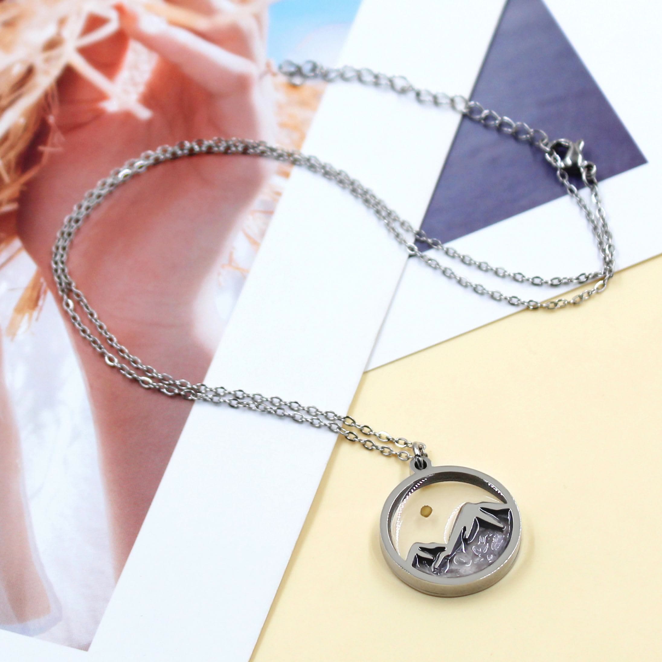 Collar de Montaña Semilla de Mostaza con Varias Piedras Preciosas: Un Símbolo de Fe Que Mueve Montañas