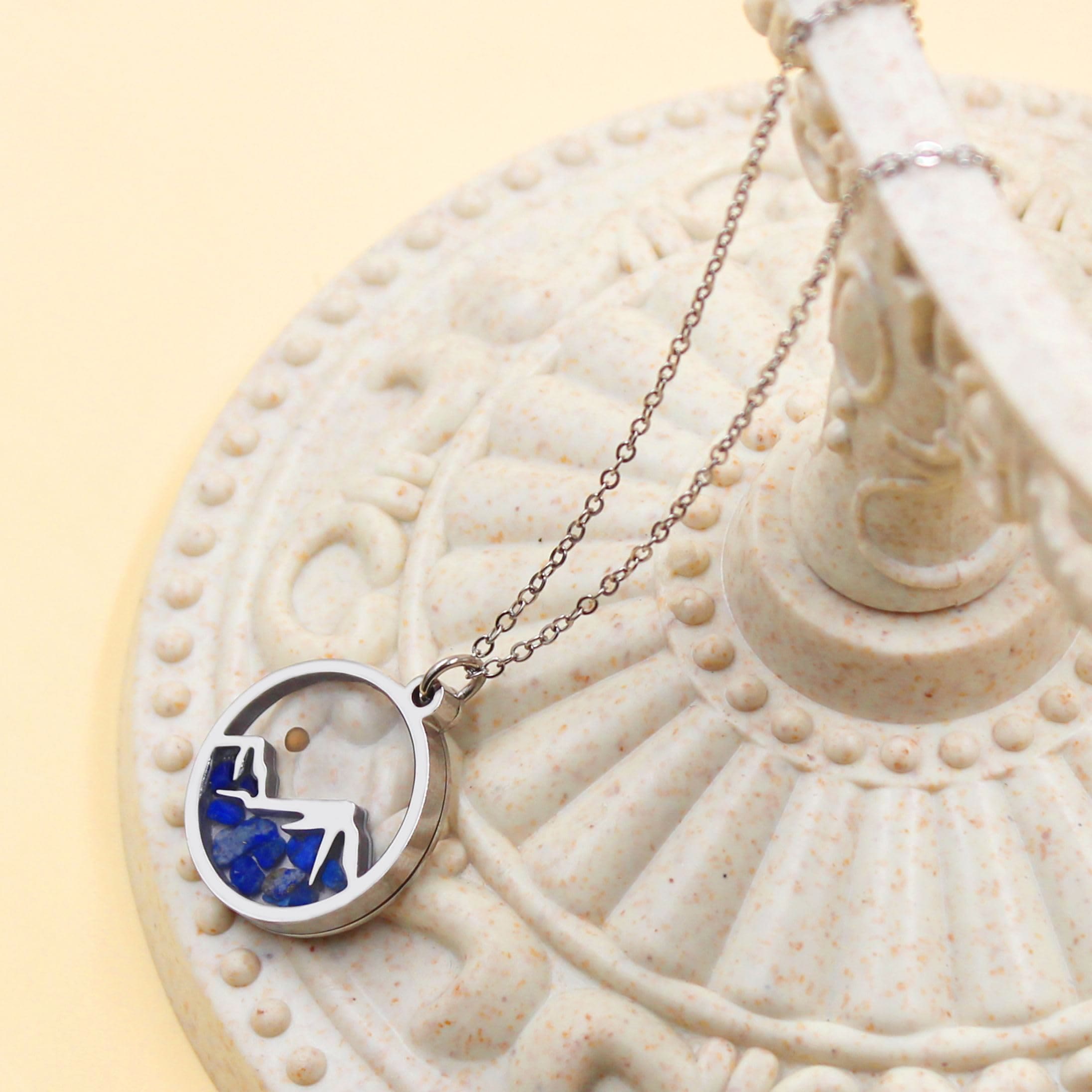 Collar de Montaña Semilla de Mostaza con Varias Piedras Preciosas: Un Símbolo de Fe Que Mueve Montañas