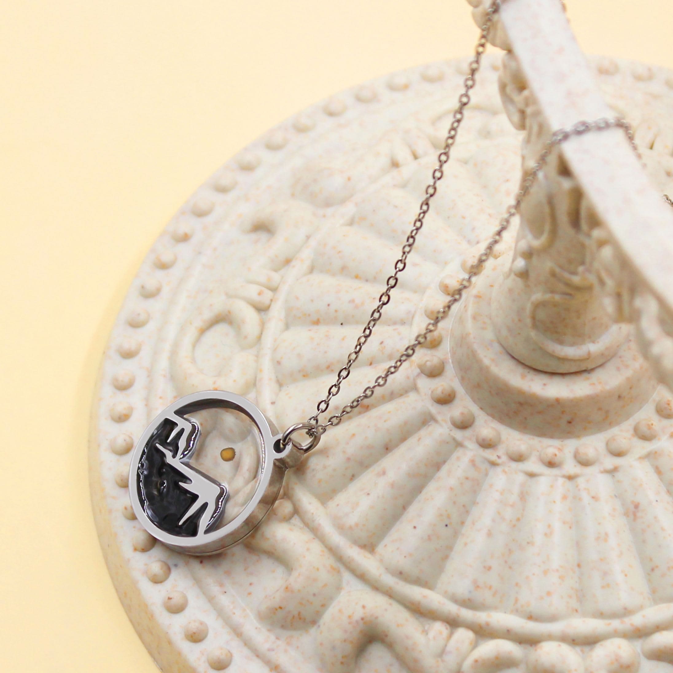 Collar de Montaña Semilla de Mostaza con Varias Piedras Preciosas: Un Símbolo de Fe Que Mueve Montañas