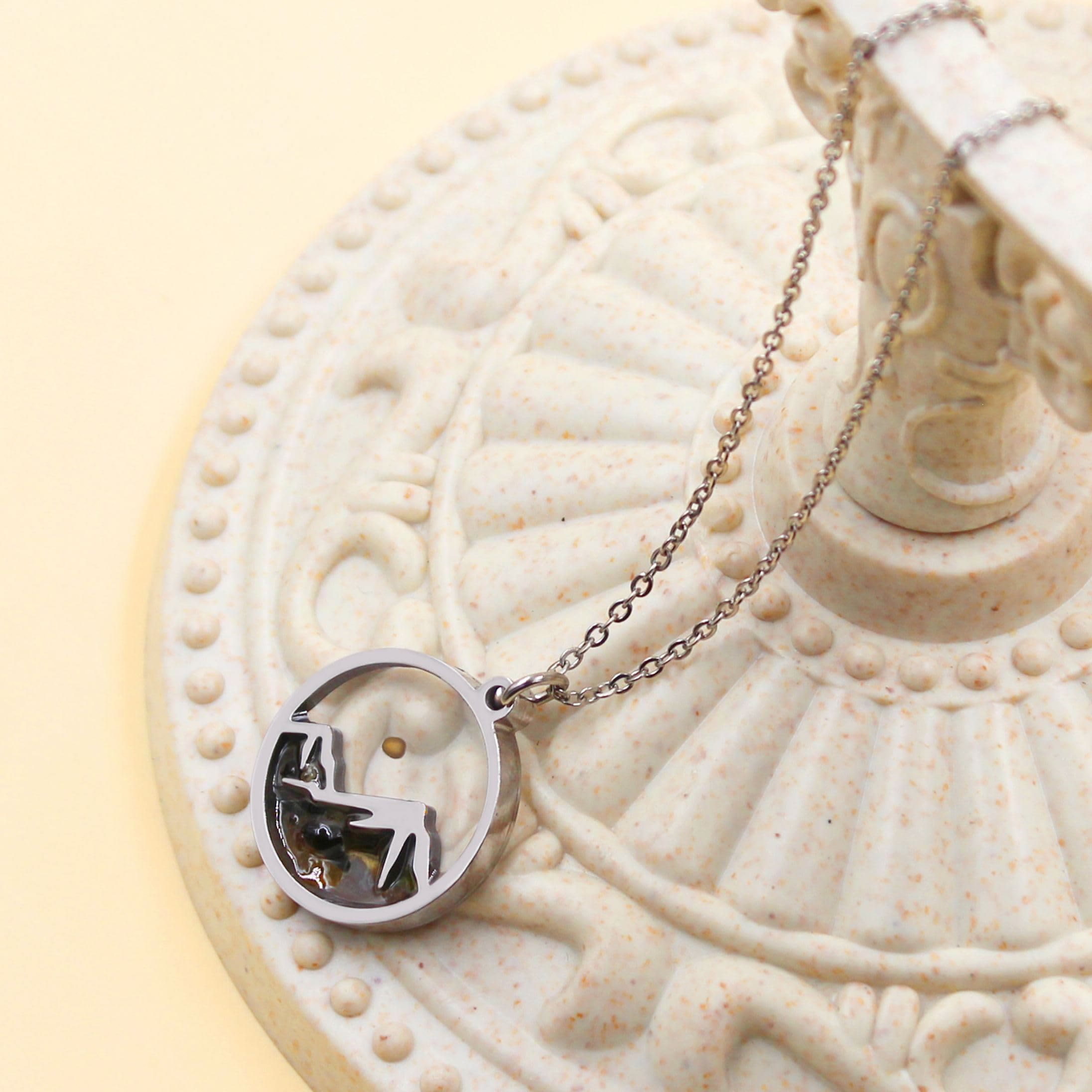 Collar de Montaña Semilla de Mostaza con Varias Piedras Preciosas: Un Símbolo de Fe Que Mueve Montañas