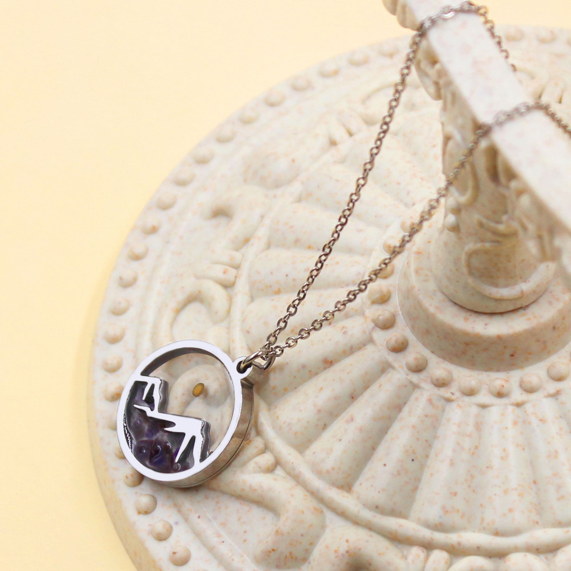 Collar de Montaña Semilla de Mostaza con Varias Piedras Preciosas: Un Símbolo de Fe Que Mueve Montañas