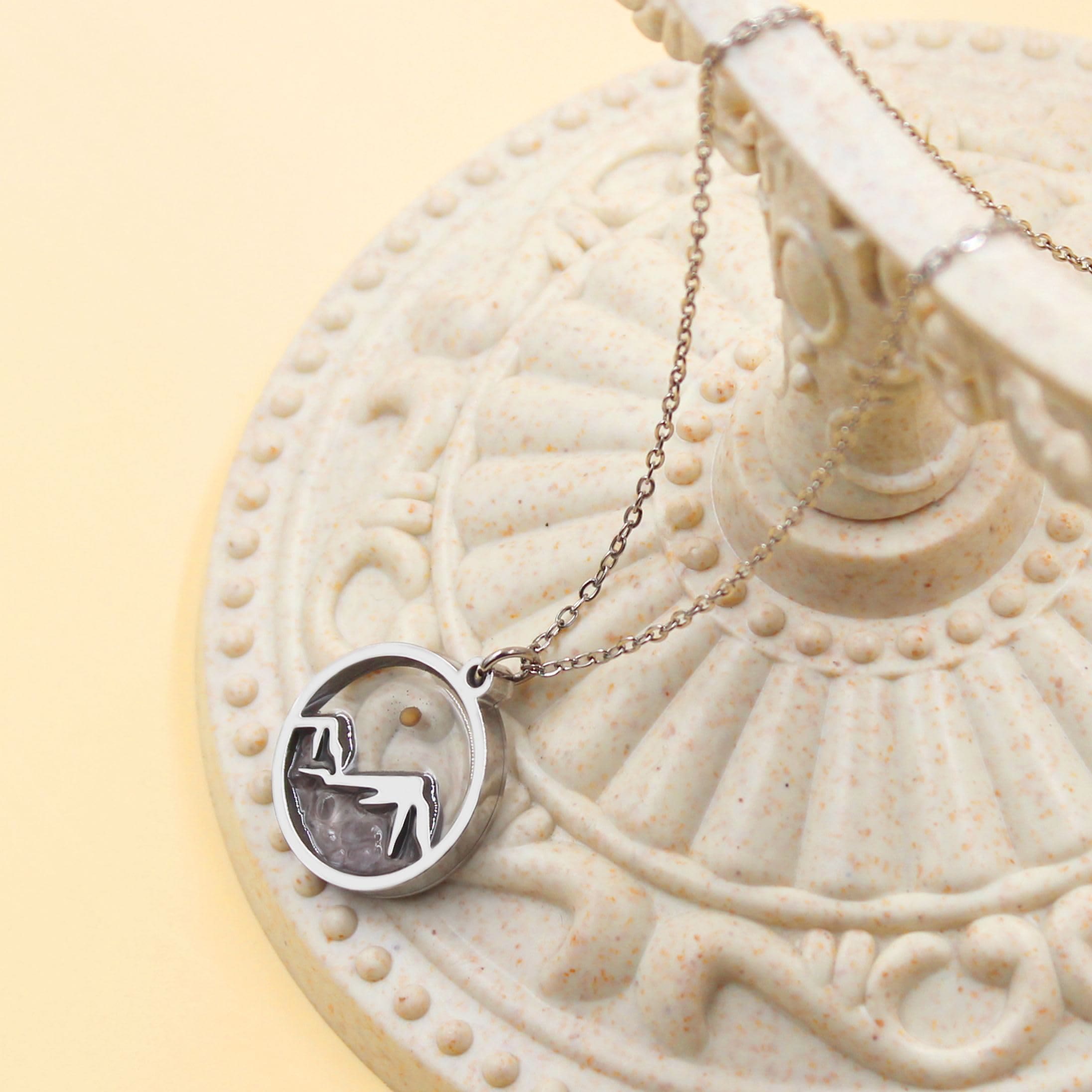 Collar de Montaña Semilla de Mostaza con Varias Piedras Preciosas: Un Símbolo de Fe Que Mueve Montañas