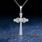 Collar Cruz Infinita de Zircón: Un Símbolo del Amor Eterno de Cristo