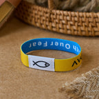 Pulsera NFC Símbolo Sagrado: Desbloqueando Versículos Divinos Diarios con un Toque
