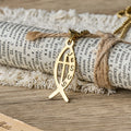 Collier tendance Ichthus Poisson de Jésus : emblème de dévotion et de force spirituelle