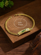 Collection de bracelets plaqués cuivre de Saint Jude : Emblème de l'espoir divin et de la grâce miraculeuse