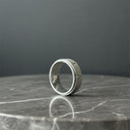 Anillo giratorio con cruz, alivia el estrés: Emblema de fe inquebrantable