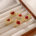 Collection de bagues multicréations Cœur Sacré : emblème de l'amour divin