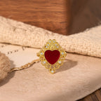 Collection de bagues multicréations Cœur Sacré : emblème de l'amour divin