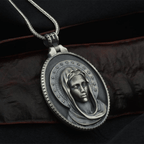 Collar de acero inoxidable Asunción de la Virgen María