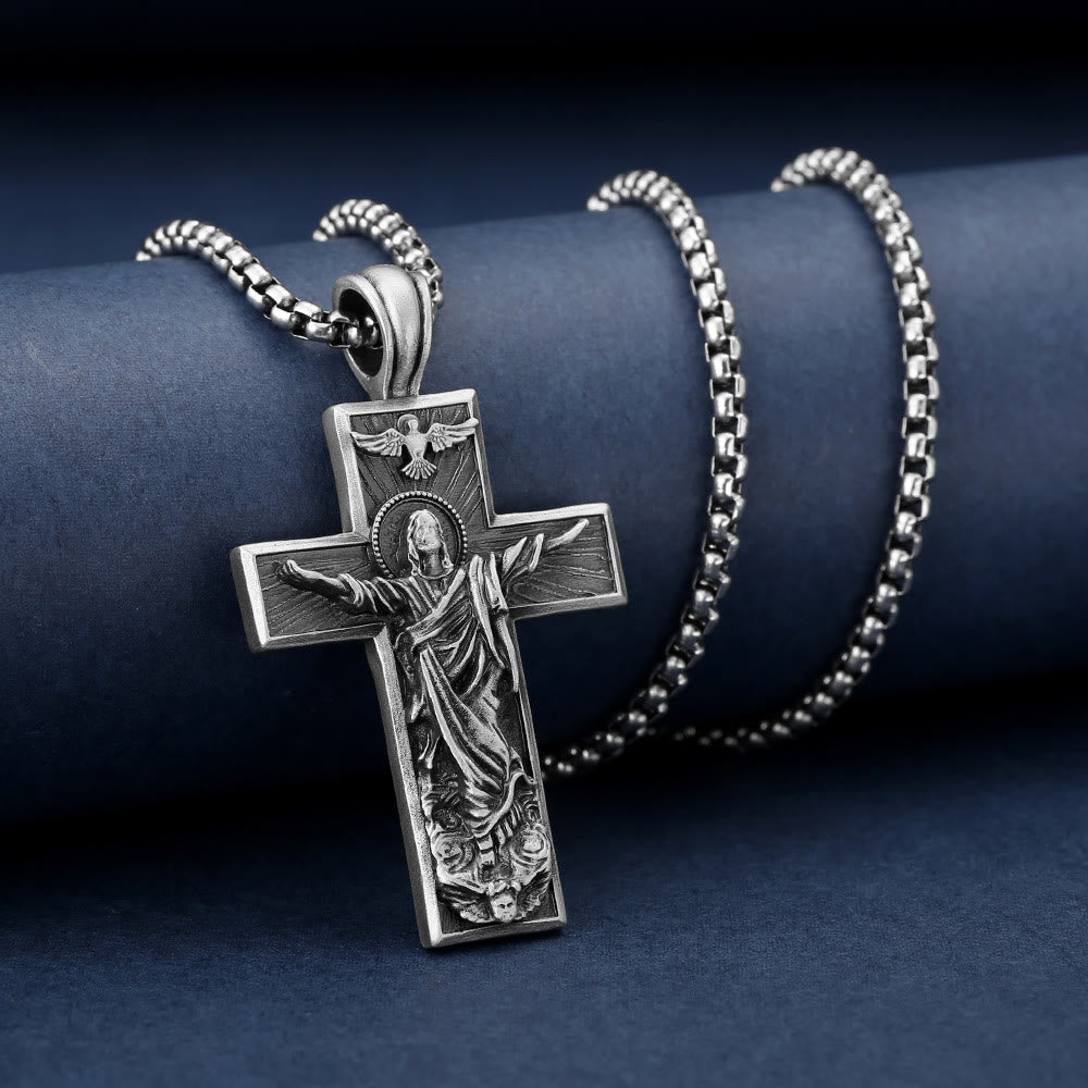 Collar con cruz de la Ascensión de Jesús