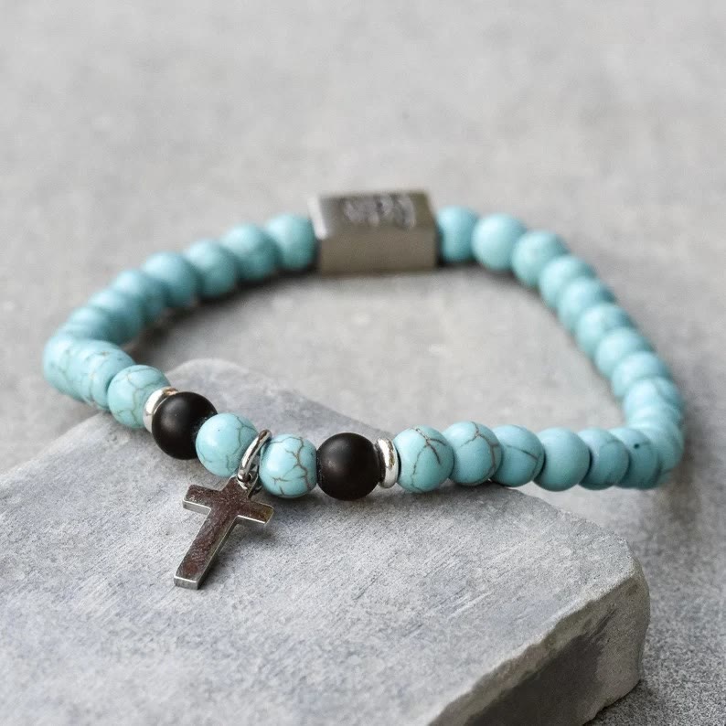 Pulsera Elástica Blessing Turquesa
