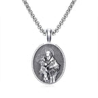 Collier pendentif Saint Antoine et l'Enfant Jésus