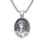 Collier amulette Jésus Couronne d'épines