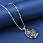 Collier pendentif Saint Antoine et l'Enfant Jésus