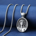 Collier amulette Jésus Couronne d'épines