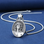 Collier amulette Jésus Couronne d'épines